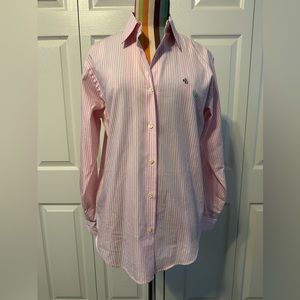 Ralph Lauren striped button down shirt.. size 4